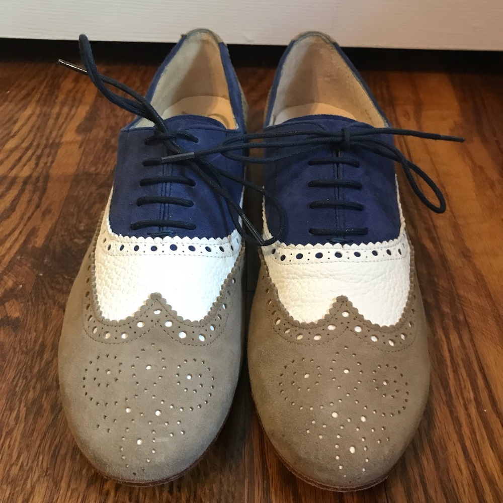 Pertini Oxfords Size 38🌸(fits more like 7)